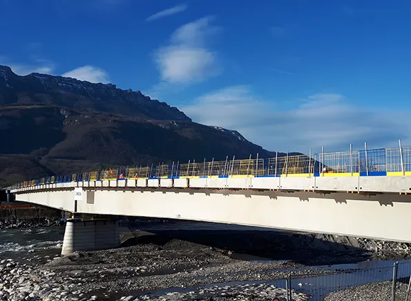 Construction du Pont de la Buissière