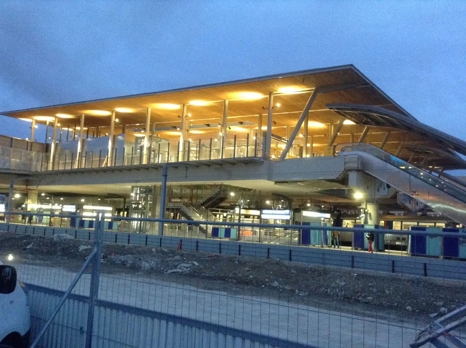 Gare de Nanterre – Couverture des voies