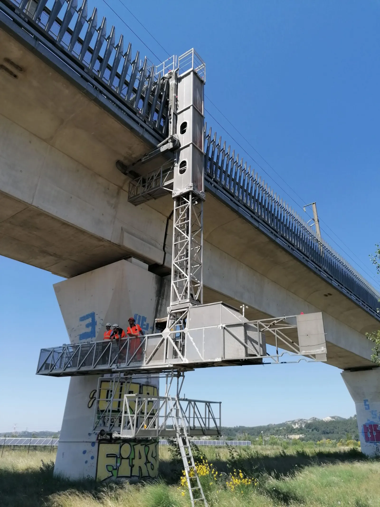 Inspection Pont TGV Avignon